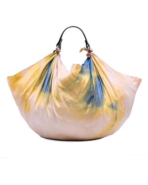 Celine Tiedye Hobo Bag Silk Lightweight - Metallic