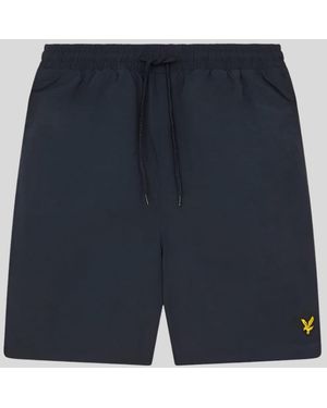 Lyle & Scott Plain Swim Shorts - Blue