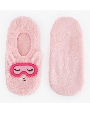 Penti Sleep Time Lamb Pattern Slipper Socks - Pink