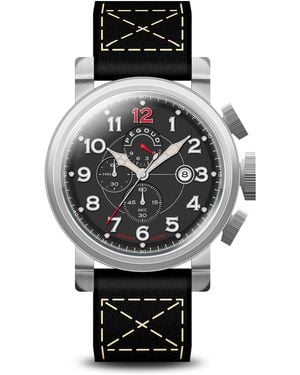 Pegoud Pegoud Celestin Japanese Automatic Watch Pg-9014-02 Stainless Steel - Black