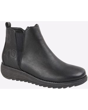 Cipriata Debora Memory Foam Ankle Boot - Black