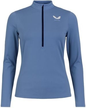 Castore Aeromesh Performance Tennis Top Polyamide - Blue