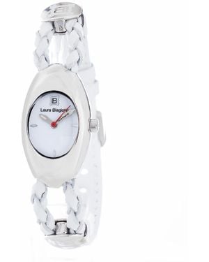 Laura Biagiotti Ladies Watch Quartz Steel - White