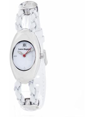 Laura Biagiotti Ladies Watch Quartz Steel - White