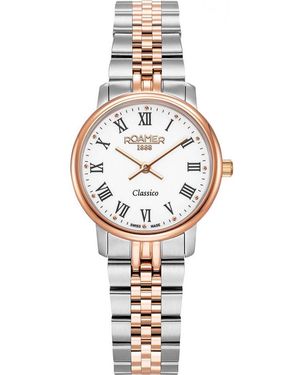 Roamer 971857-49-25-50 Ladies Classico Watch - Metallic