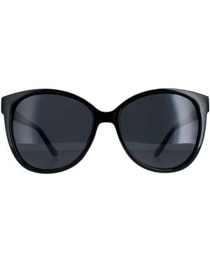 Montana Cat Eye Shiny Smoke Polarized Mp74 - Black