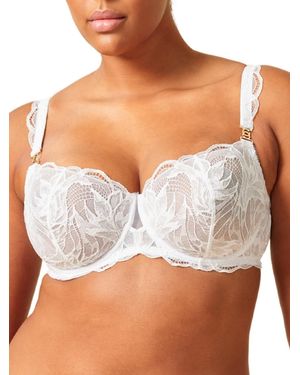 Gossard Lace Soirée Demi Balconette Bra - White