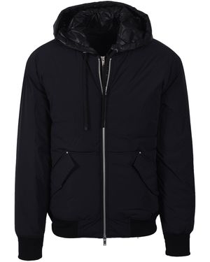 Moose Knuckles Brixton Bomber Cotton - Blue
