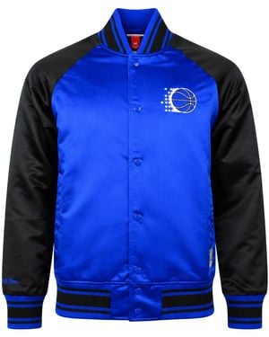 Mitchell & Ness Nba Orlando Magic Colossal Jacket - Blue