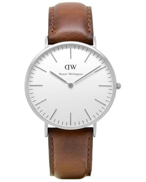 Daniel Wellington Dw00100021 Classic 40Mm St Mawes Watch - White