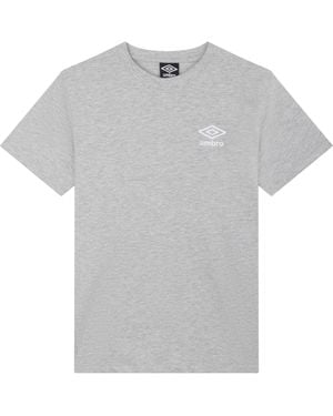 Umbro Ladies Core Classic T-Shirt Marl/ - Grey