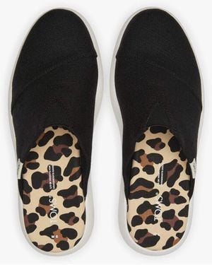 TOMS Alpargata Mallow Mules - Black