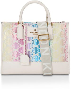 Kurt Geiger Kgl Chiswick Tote Bag - White