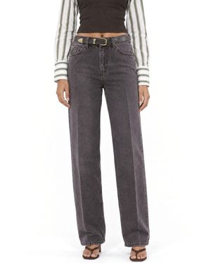 Squalo Cotton Trousers - Grey