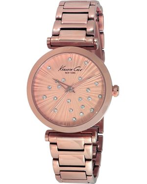 Kenneth Cole Ladies Watch Quartz Steel - Pink