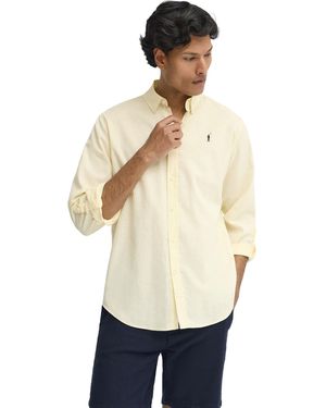 POLO CLUB Long Sleeve Regular Fit Shirt Shirt-L-S23 - Natural