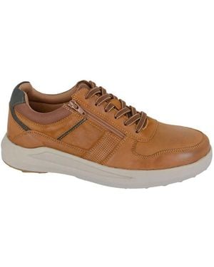 Route 21 Denver Memory Foam Trainers - Black
