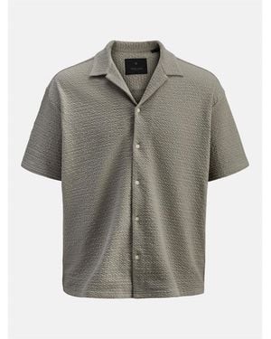 Jack & Jones And Jacquard Resort - Grey