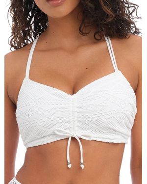 Freya Sundance Bralette Bikini Top - White