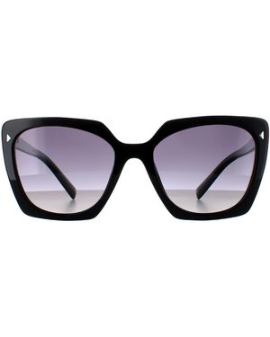 Prada Pr23Zs 1Ab5W1 Grijs Gradiã«Nt Gepolariseerde Zonnebril - Zwart