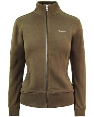 Champion Heritage Fit Track Jacket Cotton - Green