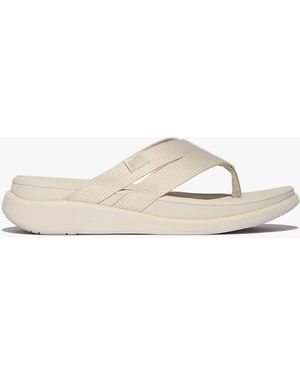 Fitflop F-Mode Go Flip Flops Paris - White