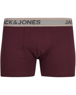 Jack & Jones Jack And Jones Jacsuper Basic Boxershorts (Bruine Haven) - Paars