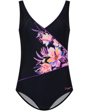 Zoggs Ladies One Piece Swimsuit - Blue