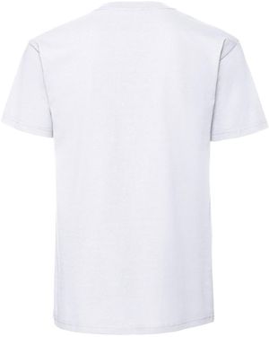 Fruit Of The Loom Premium Ringspun Cotton T-Shirt - White