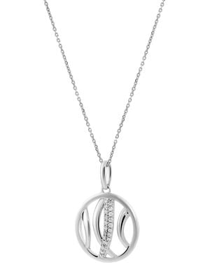 Orphelia 925 Sterling Chain With Pendant - Metallic
