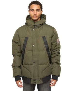 Henleys Traction Bomber Jacket - Green