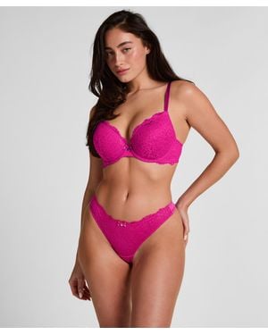 Hunkemöller Marine Thong - Pink