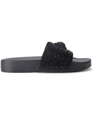 Kurt Geiger Brockwell Slide Sliders - Black