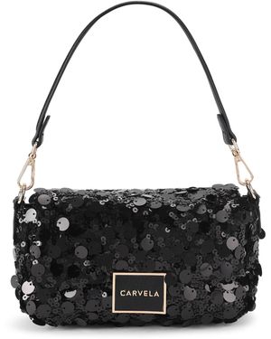 Carvela Kurt Geiger Jessica Sequin Bag - Black