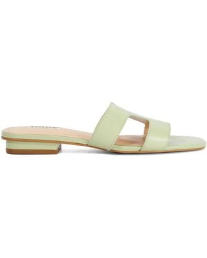 Dune Loupe Smart Slider Sandals - Natural