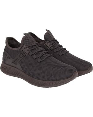 Crosshatch Ceaze Mve Trainers (grijs) - Zwart