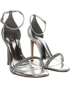 Ted Baker Helenni Crystal Sandals Leather (Archived) - Metallic