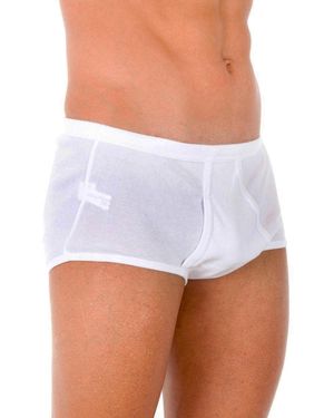 Abanderado Classic Slip With Side Opening 0335 - White