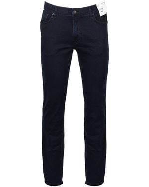Brax Chuck High Flex Slim Fit Jeans Dark Denim - Blue