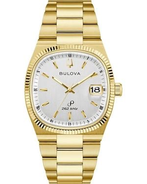 Bulova Super Seville Watch 97B223 Stainless Steel - Metallic