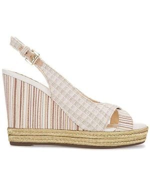 Geox Janira Wedges - Natural