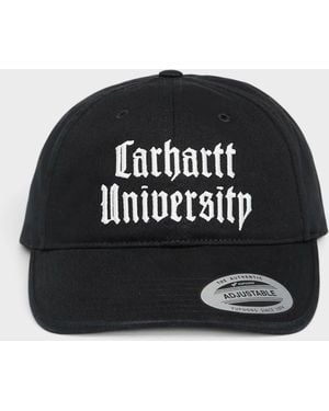 Carhartt Wip Logo Cap Cotton - Black