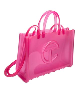 Melissa Large Jelly Shopper Ii X Telfar - Pink