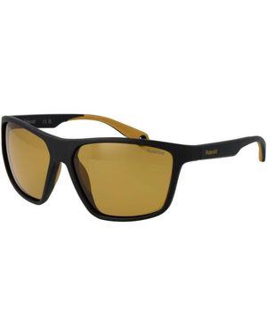 Polaroid Black Plastic Sunglasses - Multicolour