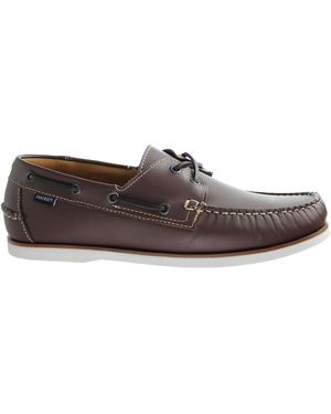 Hackett Aldeney Shoes Nubuck Leather - Brown