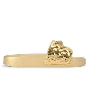 Kurt Geiger Meena Eagle Sandals - Yellow