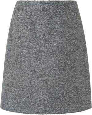 LK Bennett Holly Skirt, Cotton - Grey