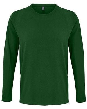 Sol's Imperial Long Sleeve T-Shirt (Bottle) - Green
