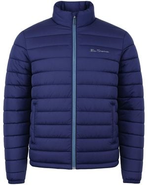 Ben Sherman Signature Padded Jacket Polyamide - Blue