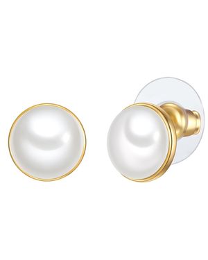 YOKOAMII Metal Alloy Earrings - Metallic